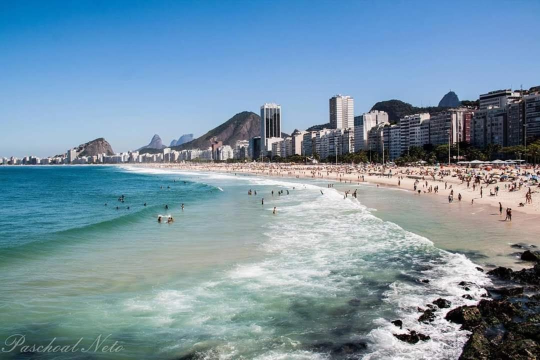 리오데자네이루 Apartamento Em Copacabana Na Quadra Da Praia 아파트 외부 사진