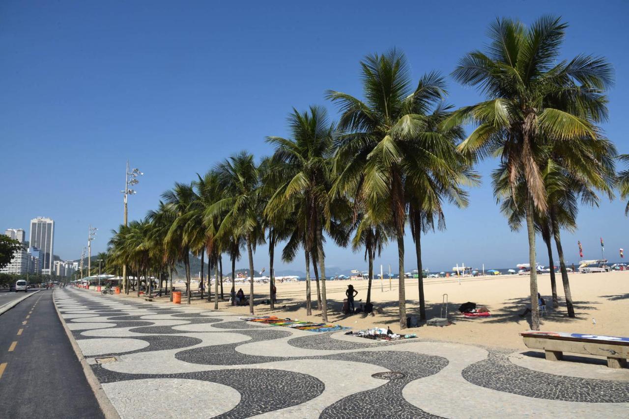 리오데자네이루 Apartamento Em Copacabana Na Quadra Da Praia 아파트 외부 사진
